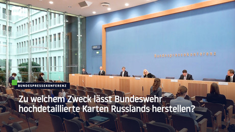 Zu welchem Zweck lässt die Bundeswehr hochdetaillierte Karten der Russischen Föderation erstellen?