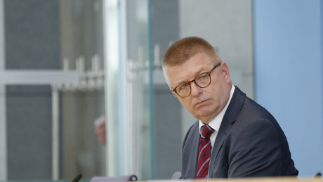 Verfassungsschutz-Präsident Haldenwang zu aktuellen Protesten: "Corona ist nur der Aufhänger"