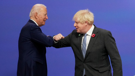 Biden und Johnson erörtern "beispielloses Sanktionspaket gegen Russland"