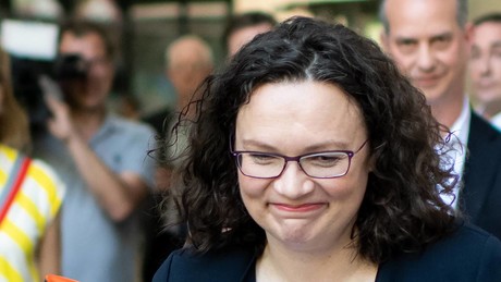 Zurück auf die große Bühne: Andrea Nahles wird Chefin der Bundesagentur für Arbeit