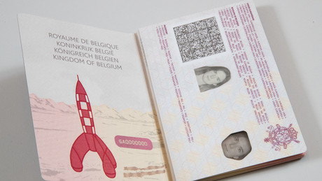 Belgien: Neuer Reisepass ehrt nationale Comic-Helden