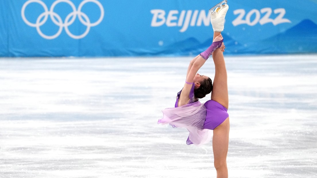 Russische Eiskunstläuferin Kamila Walijewa schreibt bei Olympia Geschichte mit Vierfachsprüngen