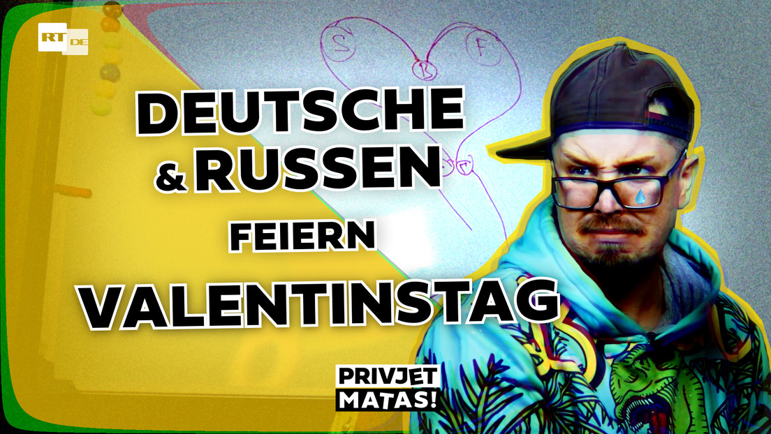 Deutsche und Russen feiern Valentinstag | Privjet Matas!
