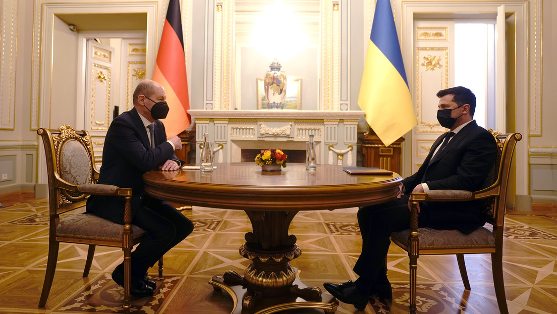 Selenskij nach Gipfel mit Scholz: Die NATO ist für die Ukraine ein weit entfernter Traum