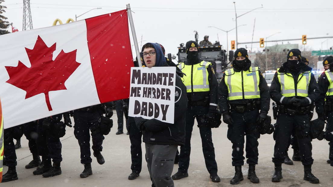 Unterstützer von kanadischer Lkw-Blockade: "Wir sind nicht der IS"