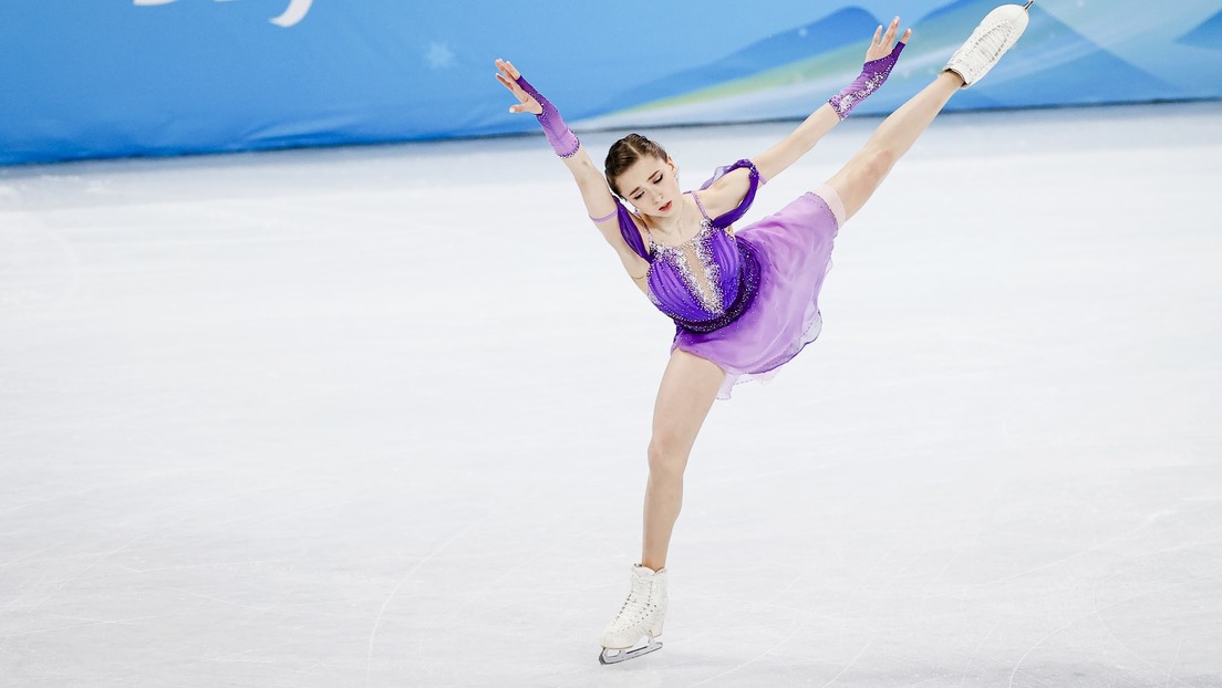 Druck stand gehalten: Eiskunstläuferin Walijewa führt nach Olympia-Kurzprogramm