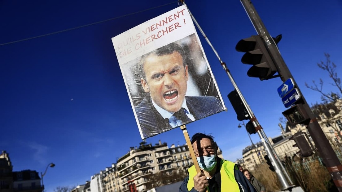 LIVE: Paris – Protest der Gelbwesten gegen Macrons Politik