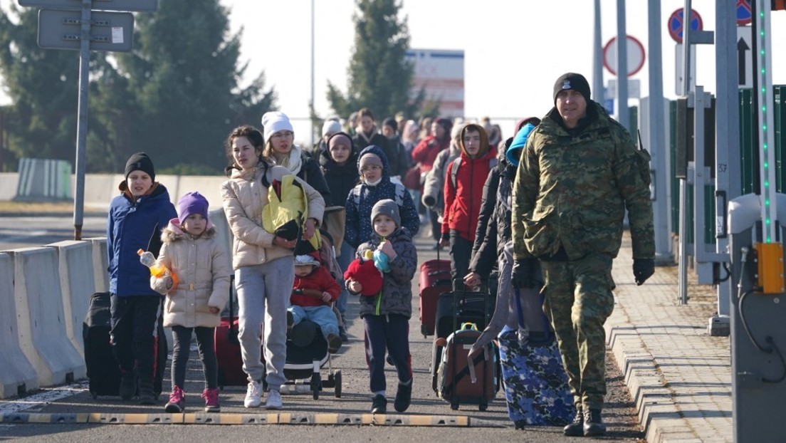 Berichte aus Polen über bislang 100.000 Flüchtlinge aus Ukraine