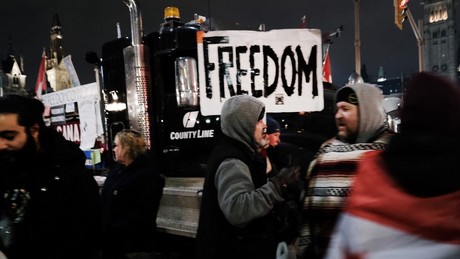 Mitsponsor von LKW-Blockade in Ottawa warnt: "Der nächste Schritt ist Bürgerkrieg"