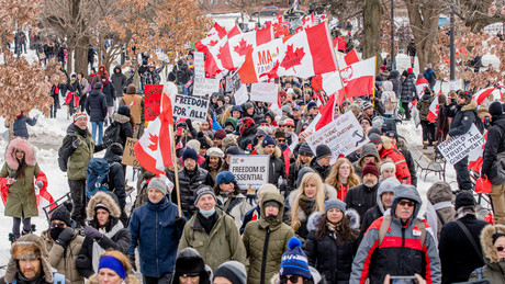 Organisatoren des Freedom Convoy in Kanada festgenommen