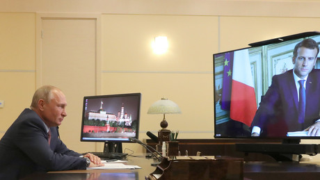 Putin und Macron einigen sich auf diplomatische Schritte zur Deeskalation der Ukraine-Krise