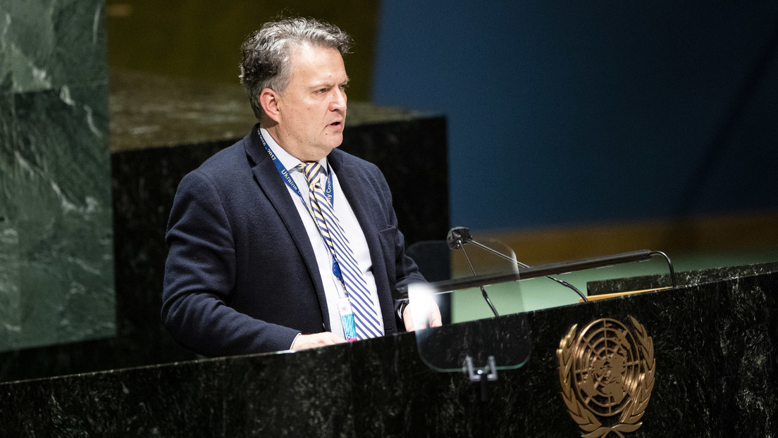 Ukrainischer Vertreter vor der UNO – Tränen als Propaganda