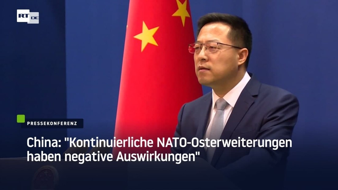 China: "Kontinuierliche NATO-Osterweiterungen haben negative Auswirkungen"
