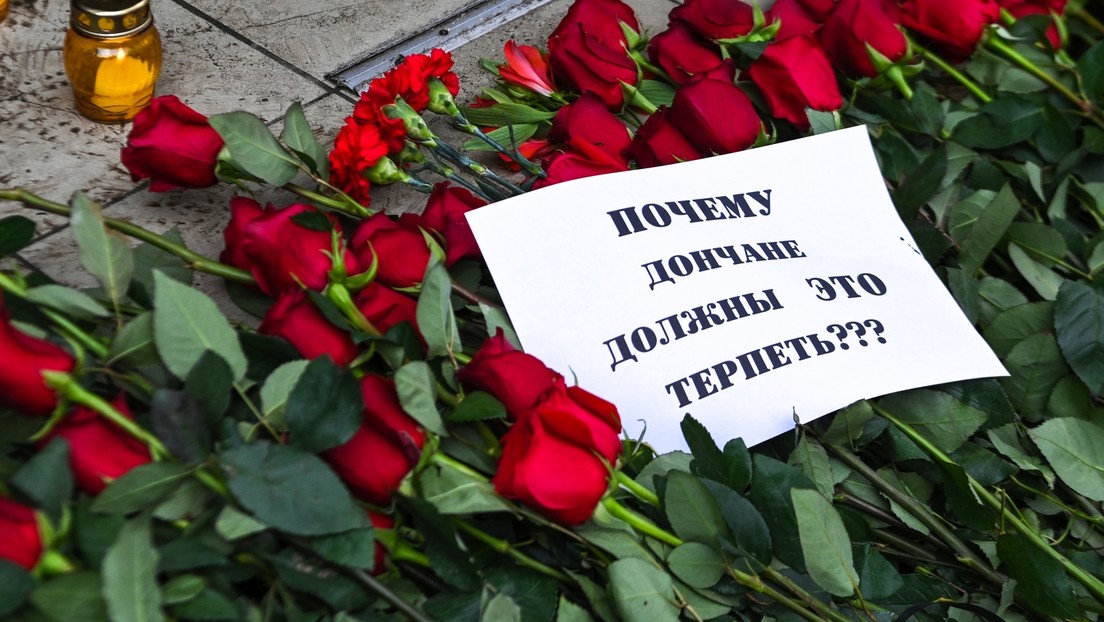 Propaganda: Kiew gibt im Donbass durch ukrainische Rakete getötete Zivilisten als eigene Opfer aus