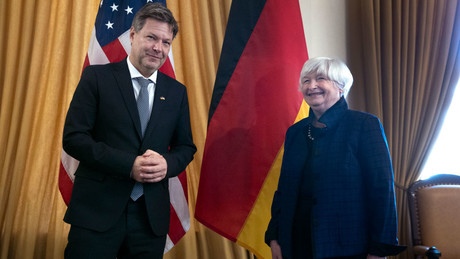Habeck in den USA: "Je stärker Deutschland dient, umso größer ist seine Rolle"