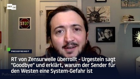 RT von Zensurwelle überrollt – Urgestein erklärt, warum RT für den Westen eine System-Gefahr ist