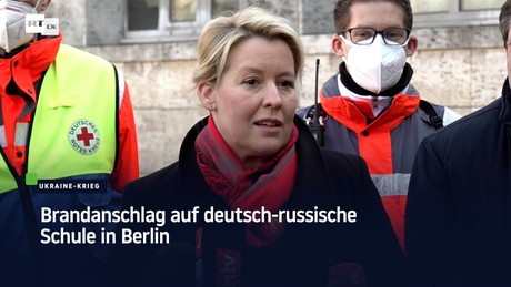 Brandanschlag auf deutsch-russische Schule in Berlin
