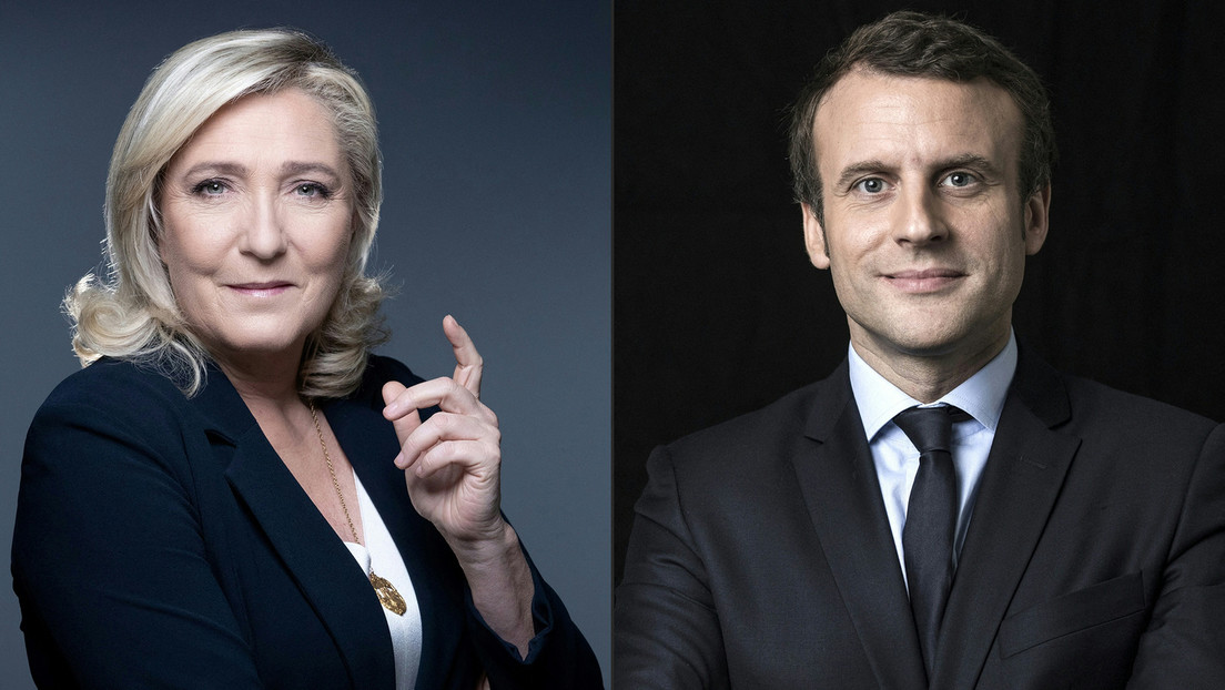Macron liegt knapp vor Le Pen bei französischen Präsidentschaftswahlen