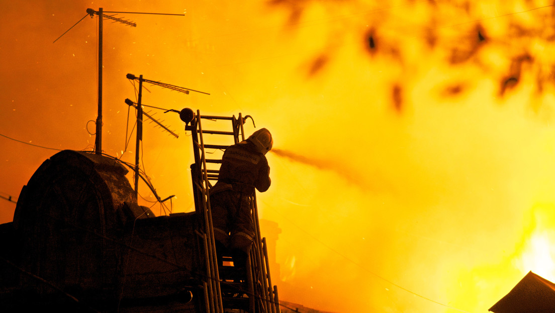 Feuer in Öldepot der russischen Stadt Brjansk – unweit der ukrainischen Grenze