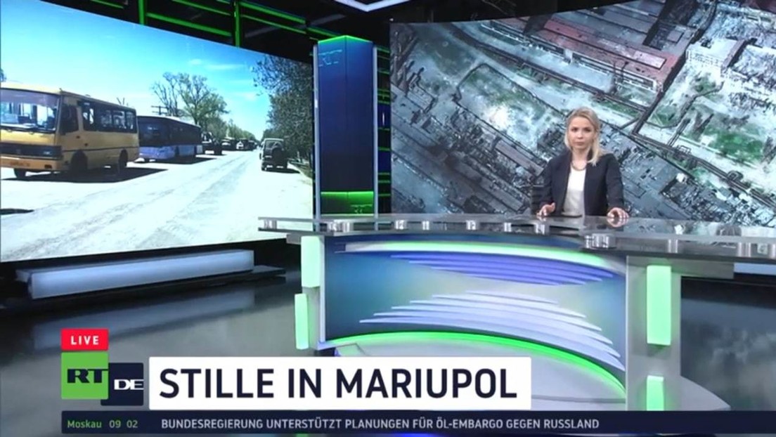 Stille in Mariupol – Zivilisten aus Asow-Stahlwerk gerettet