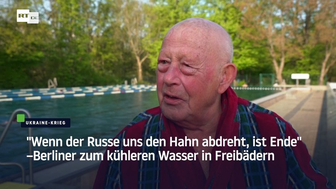 "Wenn der Russe uns den Hahn abdreht, ist Ende" – Berliner zum kühleren Wasser in Freibädern