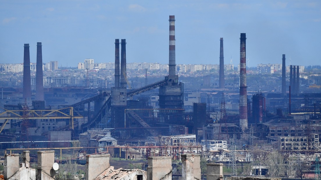 Russische Truppen zerstören Stellungen ukrainischer Streitkräfte im Asow-Stahlwerk