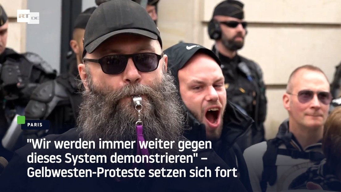 "Wir werden immer weiter gegen dieses System demonstrieren" – Gelbwesten-Proteste setzen sich fort