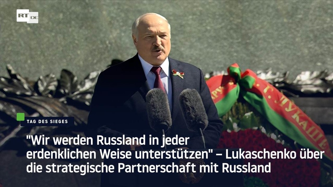 Lukaschenko: "Wir werden Russland in jeder erdenklichen Weise unterstützen"