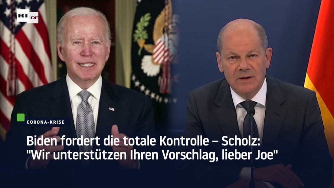 Biden fordert die totale Corona-Kontrolle – Scholz: "Wir unterstützen Ihren Vorschlag, lieber Joe"
