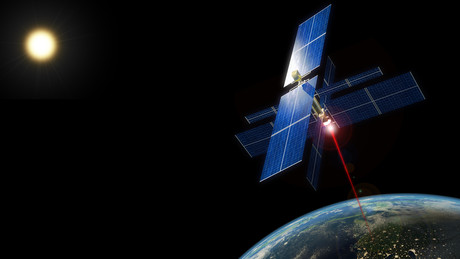Kabellose Energieübertragung aus dem All: US-Militär beamt Strom einen Kilometer weit