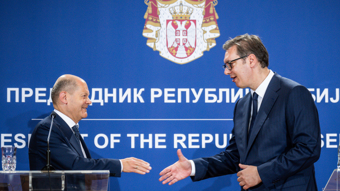 Präsident Vučić an Kanzler Scholz: "Serbien wird sich dem Sanktionsdruck nicht beugen"