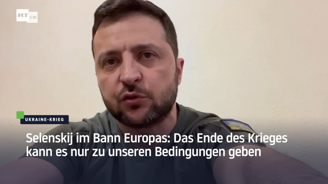 Zelensky under the spell of Europe: The end of the war can only come on our terms