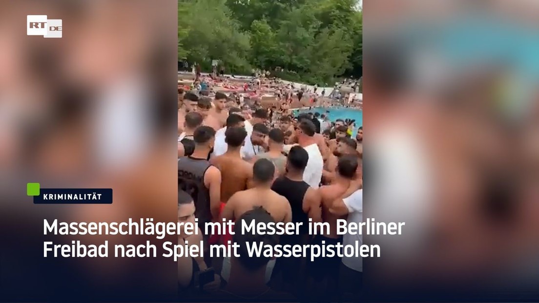 Berlin: Massenschlägerei im Schwimmbad in Berlin-Steglitz