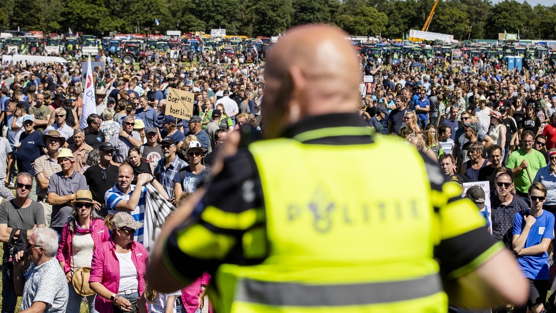 "So haben wir keine Zukunft": Tausende niederländische Landwirte protestieren gegen Emissionsziele