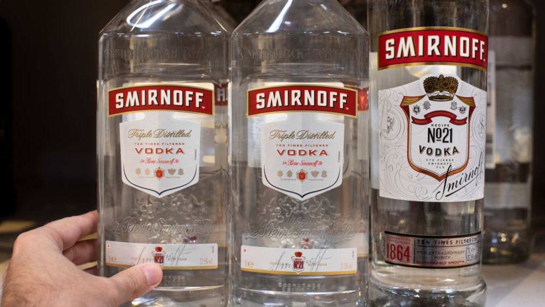 Smirnoff-Wodka verlässt Russland