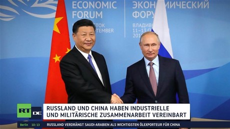 Russland und China vereinbaren industrielle und militärische Zusammenarbeit
