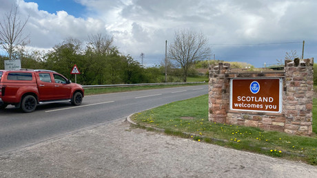 Schottland verabschiedet sich von England