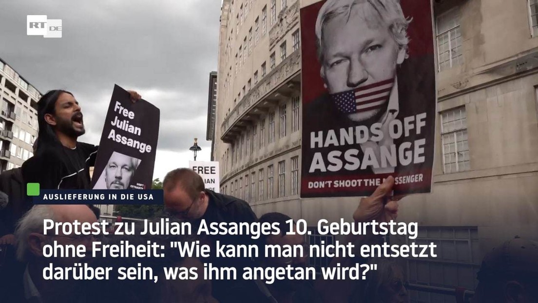 10. Geburtstag ohne Freiheit: "Wie kann man nicht entsetzt darüber sein, was Assange angetan wird?"