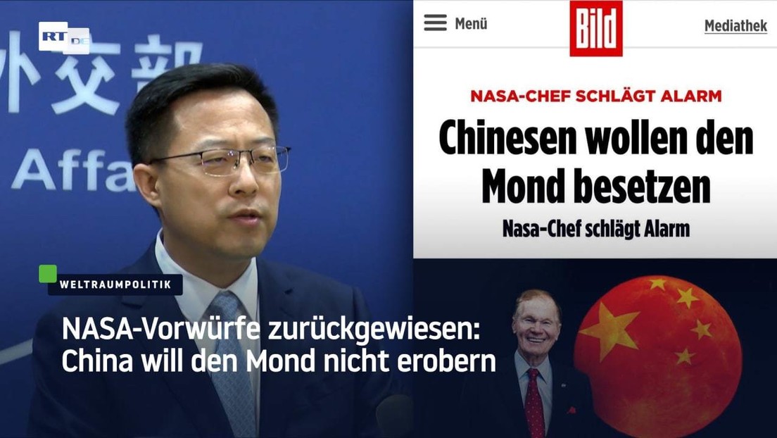 NASA-Vorwürfe zurückgewiesen: China will den Mond nicht erobern