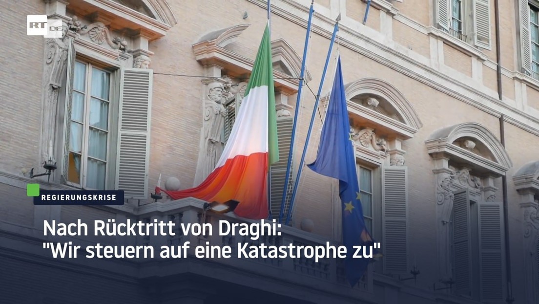 Nach Rücktritt von Draghi: "Wir steuern auf eine Katastrophe zu"