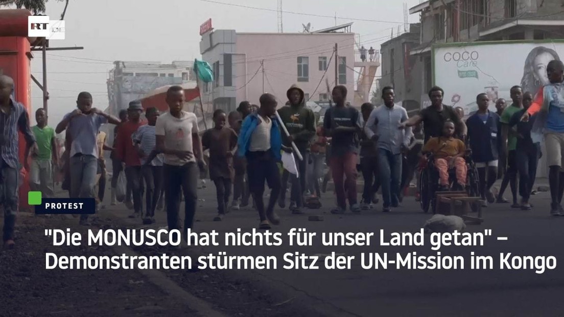 Demonstranten stürmen Sitz der UN-Mission im Kongo – "Die MONUSCO hat nichts für unser Land getan"