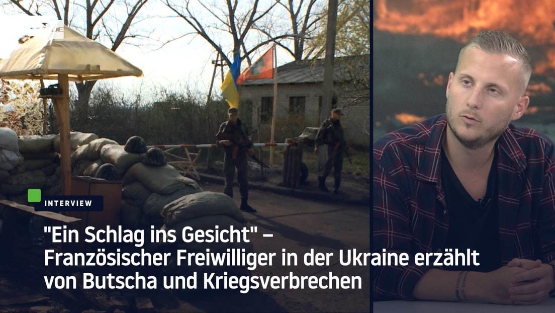 "Ein Schlag ins Gesicht" – Söldner in der Ukraine erzählt von Butscha und Kriegsverbrechen