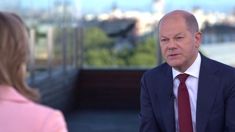 Kanzler Scholz im US-Interview: "Putin denkt wie die Imperialisten im 17., 18. und 19. Jahrhundert"