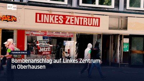 Bombenanschlag auf Linkes Zentrum in Oberhausen