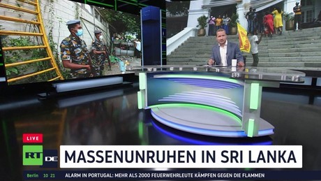 Massenunruhen als Folgen der Wirtschaftskrise in Sri Lanka