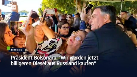 President Bolsonaro: "We will now buy cheaper diesel from Russia"
