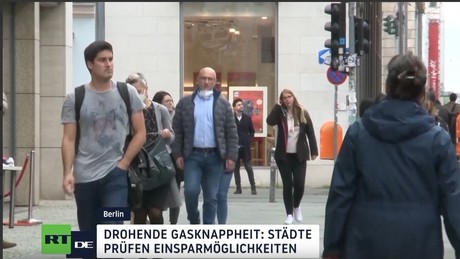 Drohende Gasknappheit: Städte prüfen Einsparmöglichkeiten
