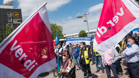 Verdi ruft Lufthansa-Bodenpersonal zu eintägigem Warnstreik auf