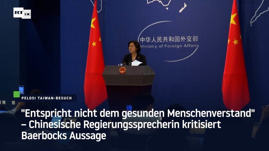 China kritisiert Baerbocks Aussage: "Entspricht nicht dem gesunden Menschenverstand"