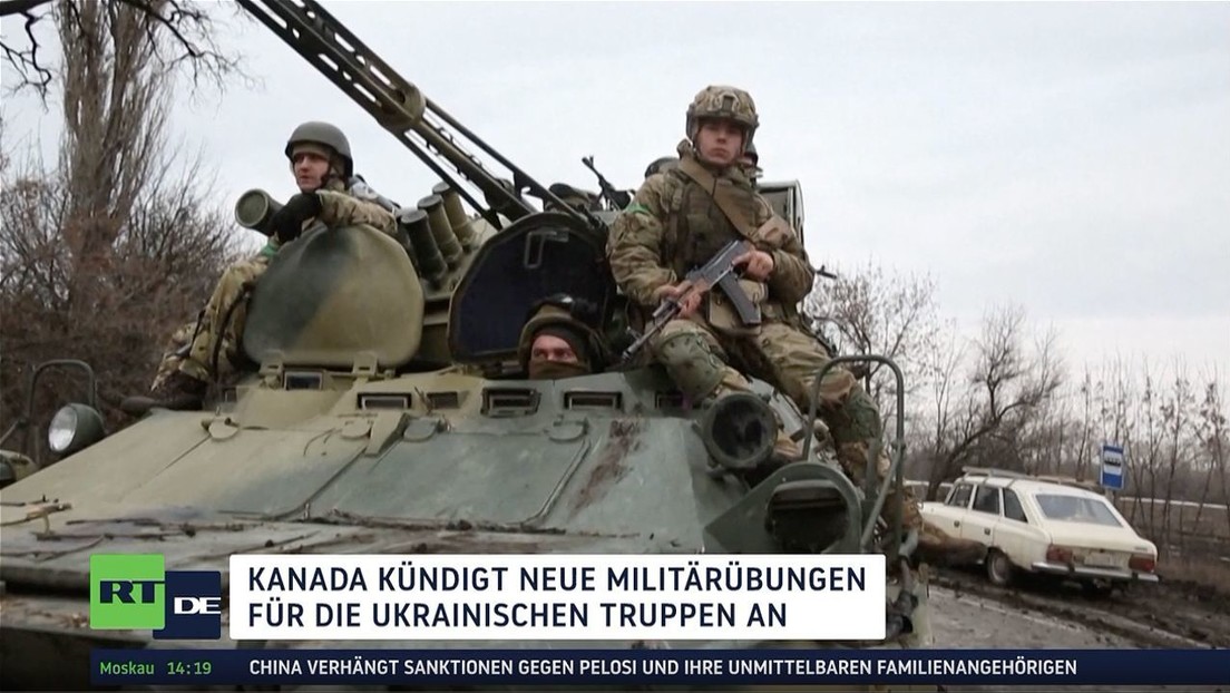 Kanada kündigt neue Militärübungen für die ukrainischen Truppen an